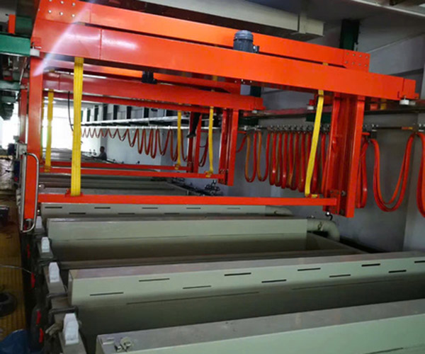 Fully automatic stretch film production line